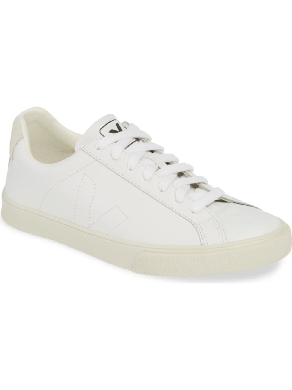 VEJA Esplar Leather Sneakers, White, Women’s Size 7